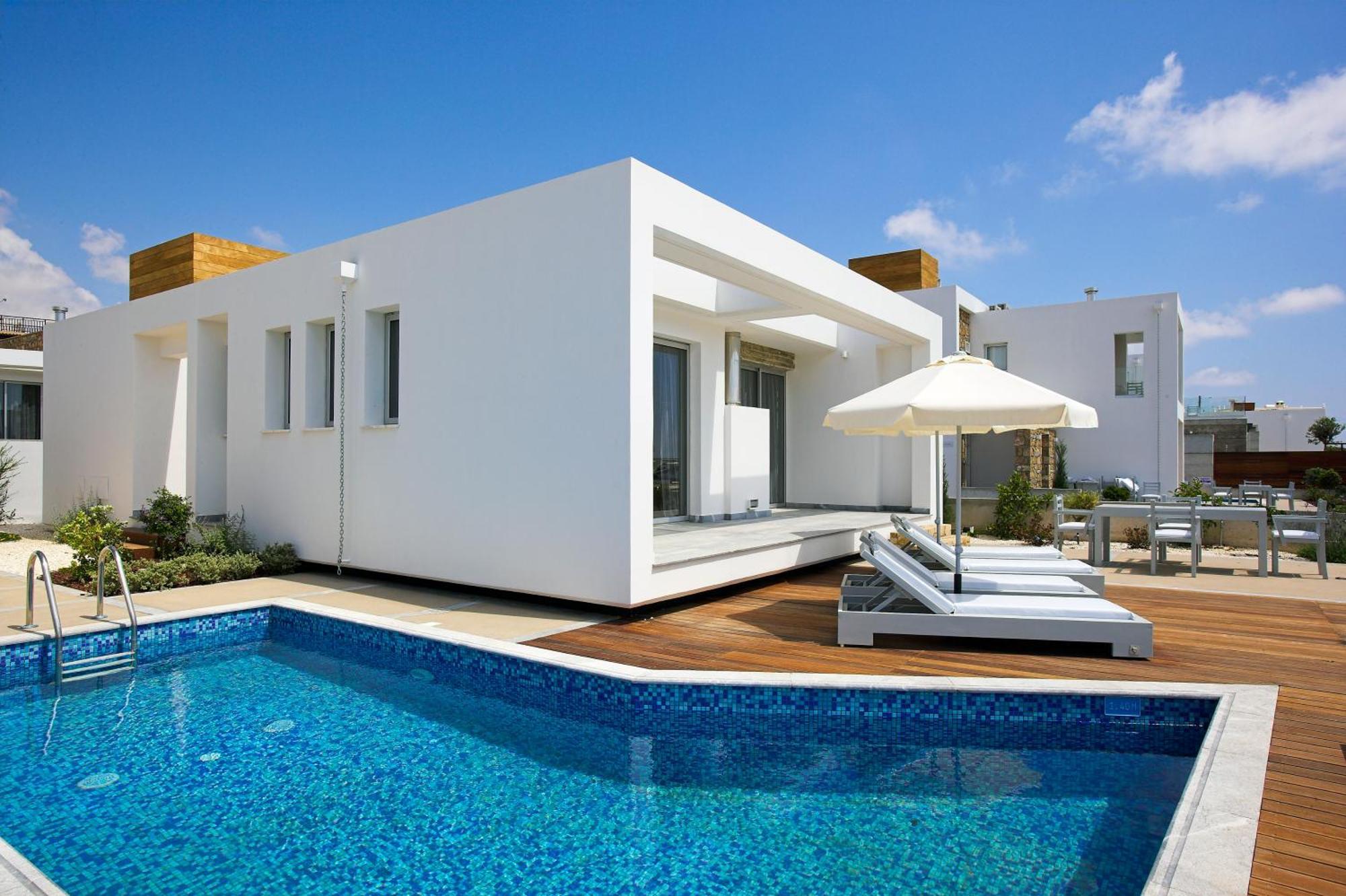 Paradise Cove Luxurious Beach Villas Paphos Exterior photo
