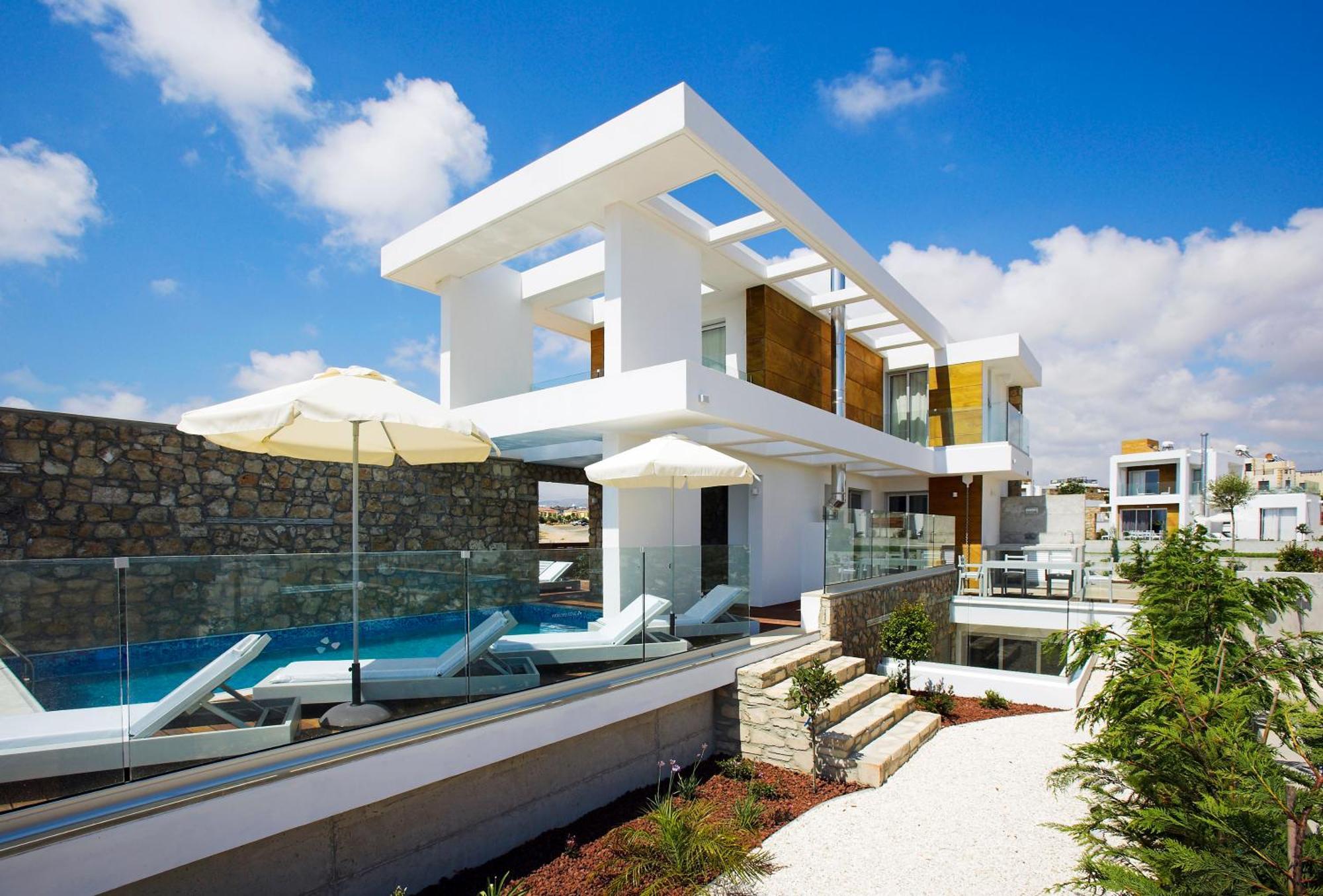 Paradise Cove Luxurious Beach Villas Paphos Exterior photo